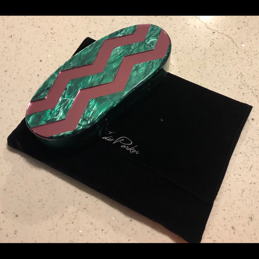 Eddie Parker clutch Eddie chevron clutch